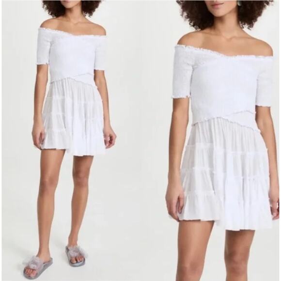 Poupette St Barth Soledad Mini Dress Soledad Mini Dress Small - Picture 1 of 8